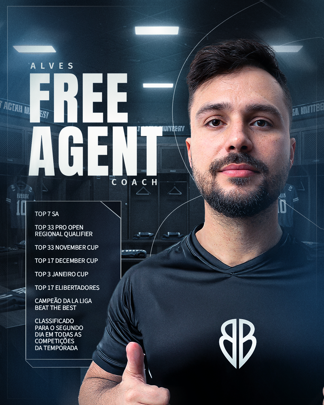 Anúncio Free Agent Coach